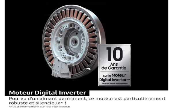 SAMSUNG WD80HG4U04BE - Moteur Digital Inverter