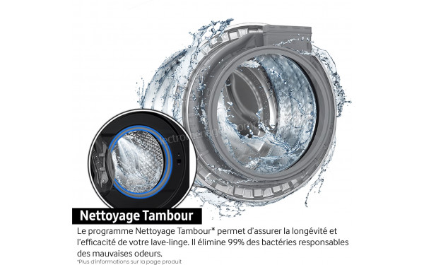 SAMSUNG WD80HG4U04BE - Programme Nettoyage Tambour