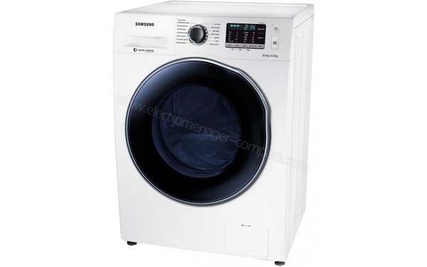 SAMSUNG WD80J5430AW - Vue 3/4 droite