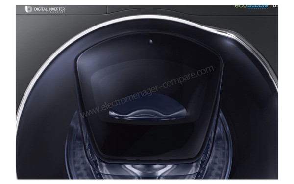 SAMSUNG WD80K5410OX - Add Wash (cr&eacute;dit : Boulanger)