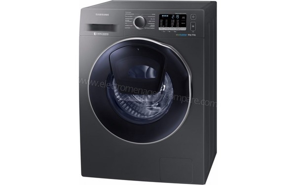 SAMSUNG WD80K5410OX - Vue 3/4 droite (cr&eacute;dit : Boulanger)