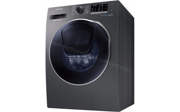 SAMSUNG WD80K5410OX - Vue 3/4 droite (cr&eacute;dit : Boulanger)