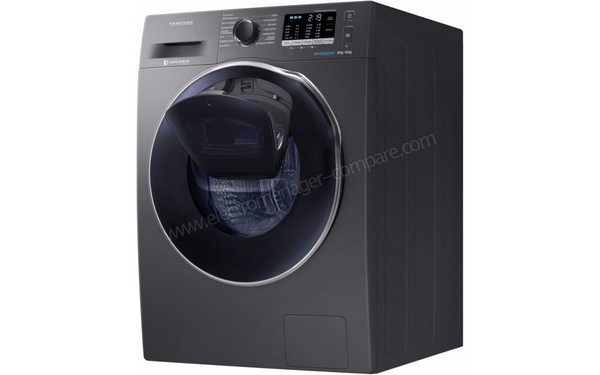 SAMSUNG WD80K5410OX - Vue 3/4 droite (cr&eacute;dit : Boulanger)