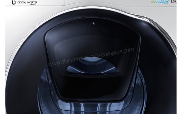 SAMSUNG WD80K5B10OW - Add Wash 2 (cr&eacute;dit : Darty)