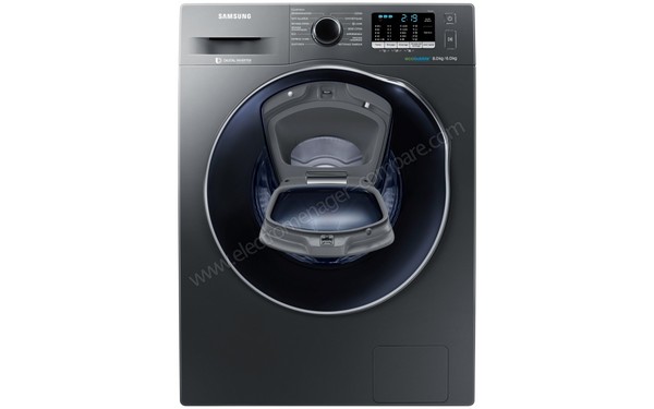 SAMSUNG WD80K5B10OX - Vue de face n&deg;2 (cr&eacute;dit : Boulanger)