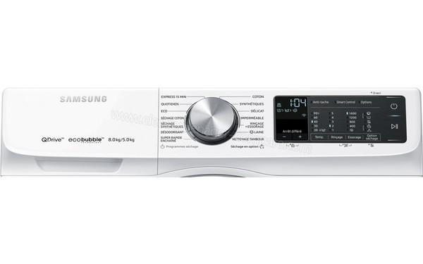 SAMSUNG WD80N645OAM - Panneau de commandes