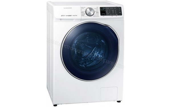 SAMSUNG WD80N645OAM - Vue 3/4 gauche (n&deg;1)