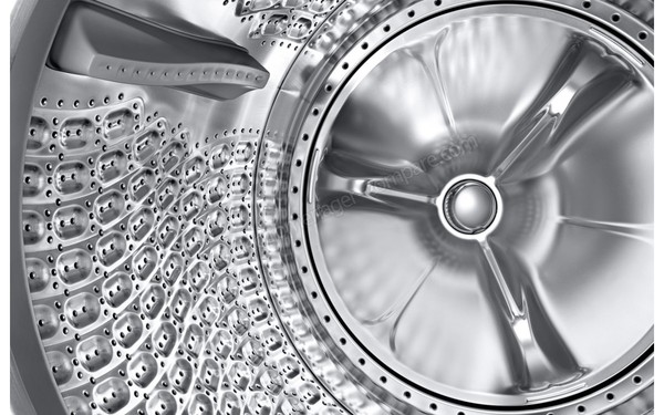 SAMSUNG WD80N645OAX - Vue du tambour avec redans 2