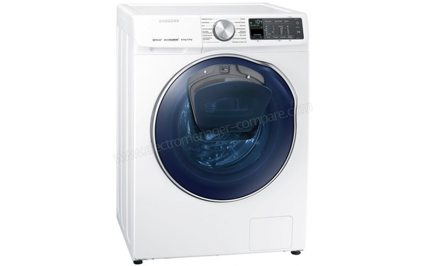 SAMSUNG WD80N645OOM - Vue 3/4 gauche (n&deg;3)