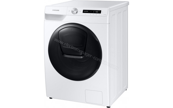 SAMSUNG WD80T554DBW - Vue 3/4 droite
