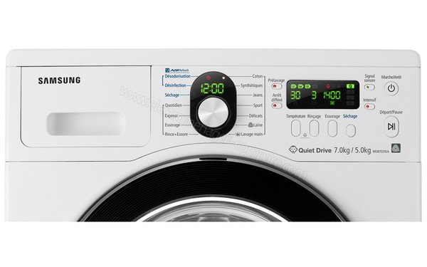 SAMSUNG WD8702RJA - Panneau de commandes