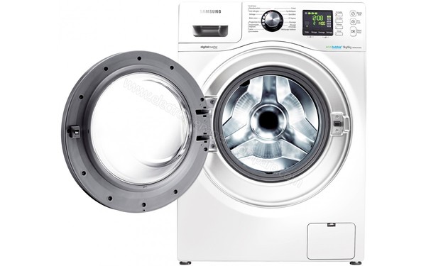 SAMSUNG WD906U4SAWQ - Vue de face hublot ouvert