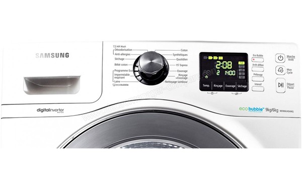 SAMSUNG WD906U4SAWQ - Panneau de commandes