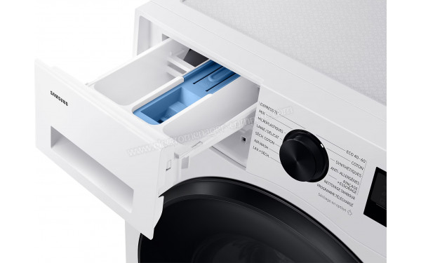 SAMSUNG WD90DG5B15BE - Zoom sur le tiroir lessiviel