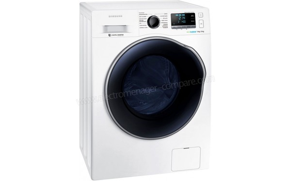 SAMSUNG WD90J6410AW - Vue 3/4 gauche