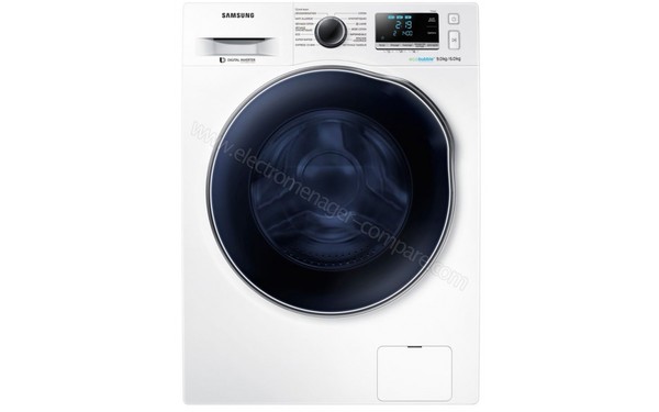 SAMSUNG WD90J6A10AW - Vue de face (cr&eacute;dit : Boulanger)