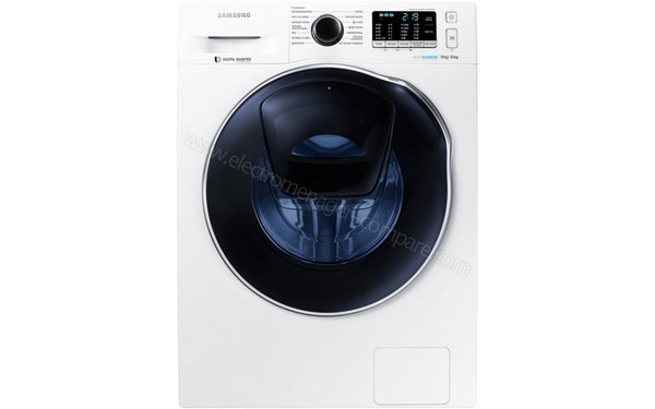 SAMSUNG WD90K5410OW - Vue de face (cr&eacute;dit : Darty)