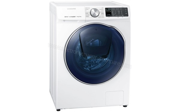 SAMSUNG WD90N645OOM - Vue 3/4 gauche (n&deg;1)