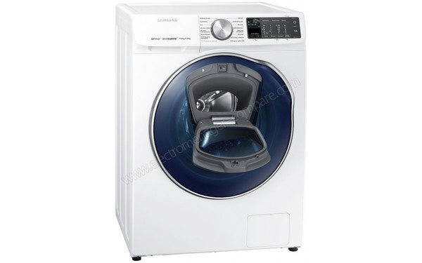 SAMSUNG WD90N645OOM - Vue 3/4 gauche (n&deg;3)