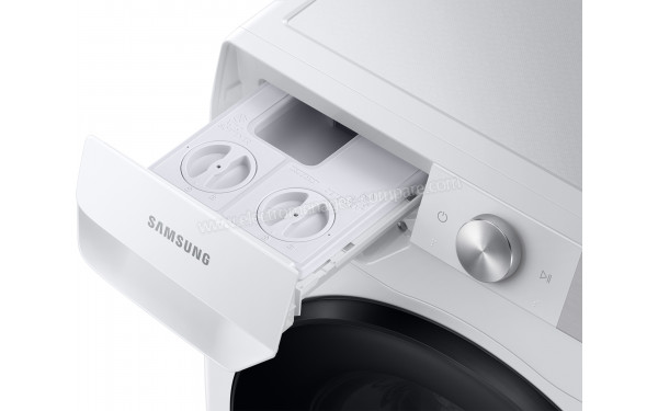 SAMSUNG WD90T734ABH - Zoom sur le tiroir lessiviel