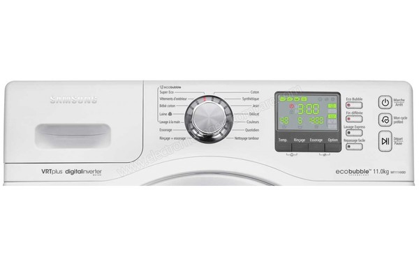 SAMSUNG WF1114XBD - Panneau de commandes