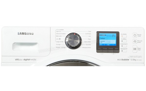 SAMSUNG WF1124XAC - Panneau de commandes