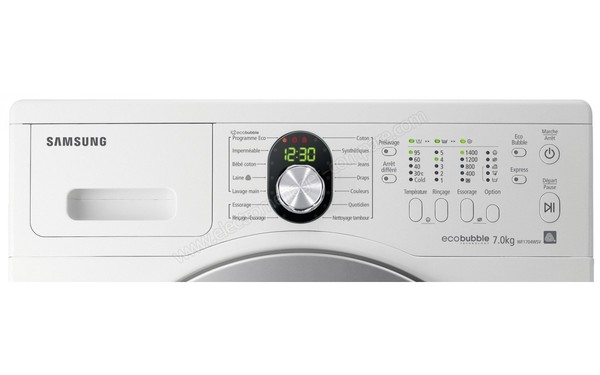 SAMSUNG WF1704WSV - Panneau de commandes