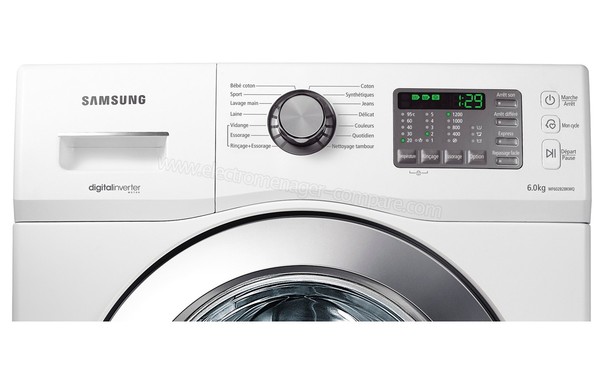 SAMSUNG WF602B2BKWQ - Panneau de commandes