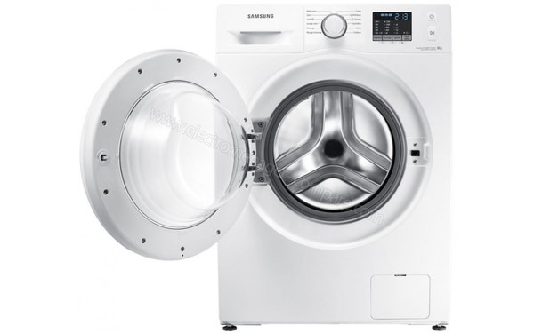 SAMSUNG WF80F5E0N2W - Vue de face - 2 (cr&eacute;dit : Boulanger)