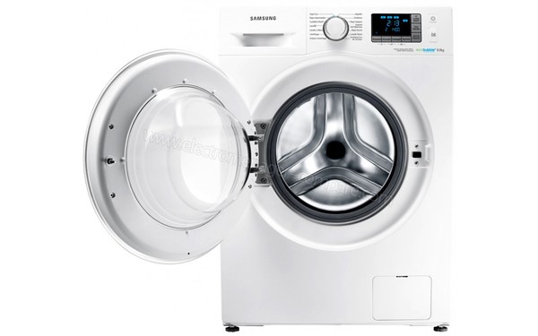 SAMSUNG WF80F5E5W4W/EC - Vue de face hublot ouvert