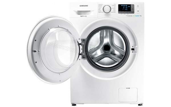 SAMSUNG WF90F5EBU4W - Hublot (cr&eacute;dit : Boulanger)