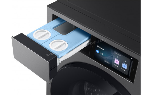 SAMSUNG WF90H09C4S - Zoom sur le tiroir lessiviel