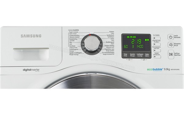 SAMSUNG WF916P4SAWQ - Panneau de commandes