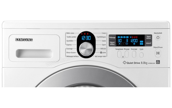SAMSUNG WF9802LWV - Panneau de commandes