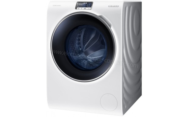 SAMSUNG WW9000 Crystal Blue - Vue 3/4 droite