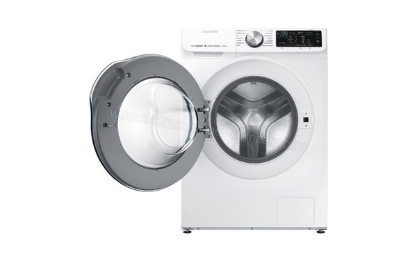 SAMSUNG WW10N645RBW - Vue de face hublot ouvert