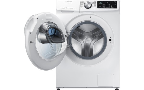 SAMSUNG WW10N645RQW - Vue de face hublot ouvert