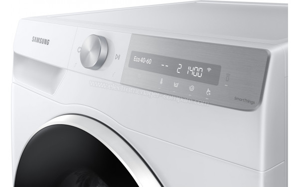 SAMSUNG WW10T734DWH - Vue des programmes