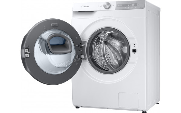 SAMSUNG WW10T754DBH - Vue de l'int&eacute;rieur 3/4 droite