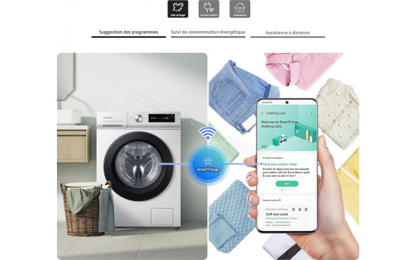 SAMSUNG WW11BB504DAE - Mise en situation