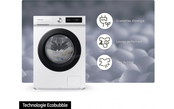 SAMSUNG WW11BB504DAW - Technologie ecobubble