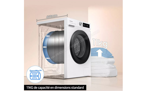 SAMSUNG WW11BB504DAW - Technologie SpaceMax