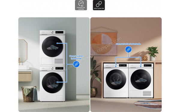 SAMSUNG WW11BB704DGB - Mise en situation