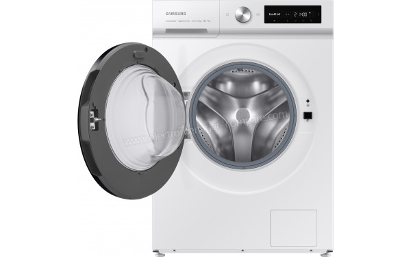 SAMSUNG WW11BB704DGW - Vue de face porte ouverte