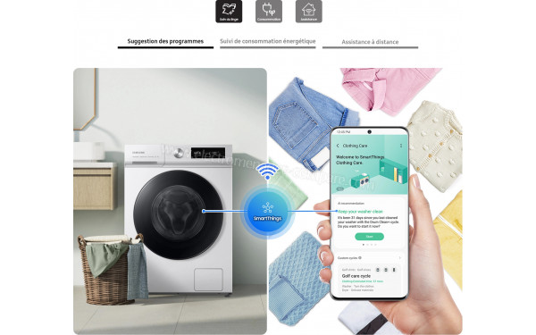 SAMSUNG WW11BB744DGW - SmartThings