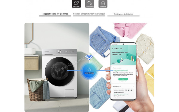 SAMSUNG WW11BB944DGM - Mise en situation