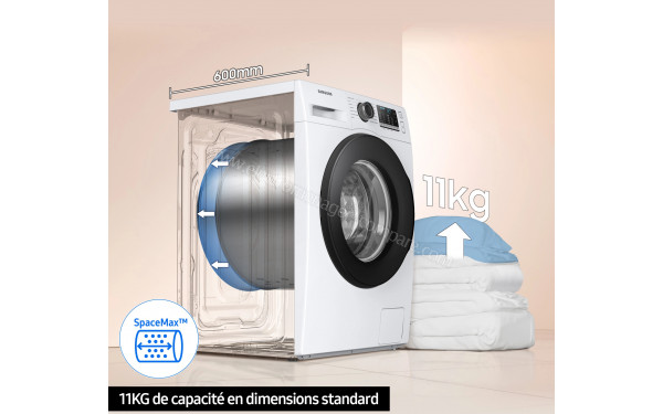 SAMSUNG WW11BGA046AE - Technologie SpaceMax