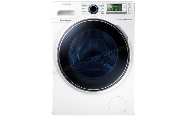 SAMSUNG WW8000 Crystal Blue - Vue de face