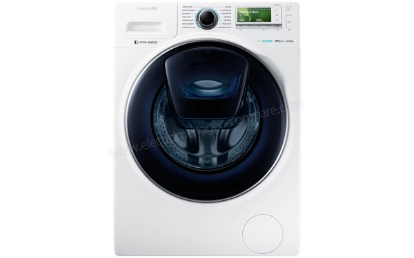 SAMSUNG WW12K8412OW/EU - Vue de face (n&deg;1)