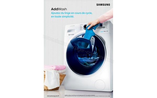 SAMSUNG WW12K8412OW - Hublot additionnel (cr&eacute;dit : Boulanger)